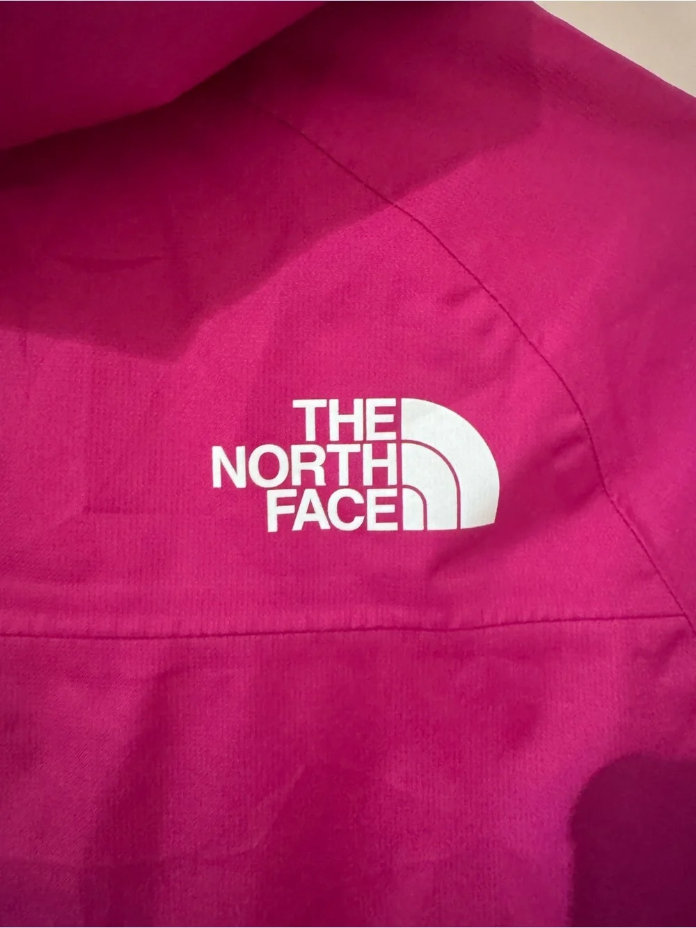 The North Face Hot Pink Fleece Jacket with Hood